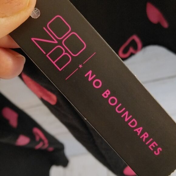 Cropped Plus Top Shirt Heart Printed Hoodie Sweatshirt Size XXL - Picture 6 of 6